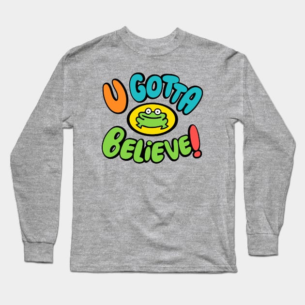 Frog Believer 2 - v2 Long Sleeve T-Shirt by demonigote